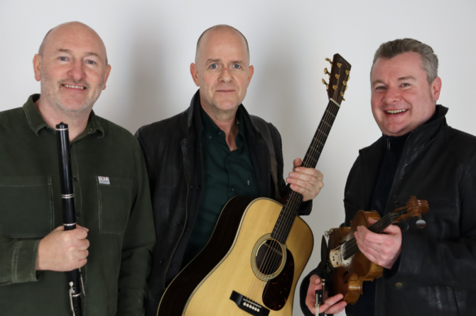 Michael McGoldrick\, Dezi Donnelly & Eddie Sheehan