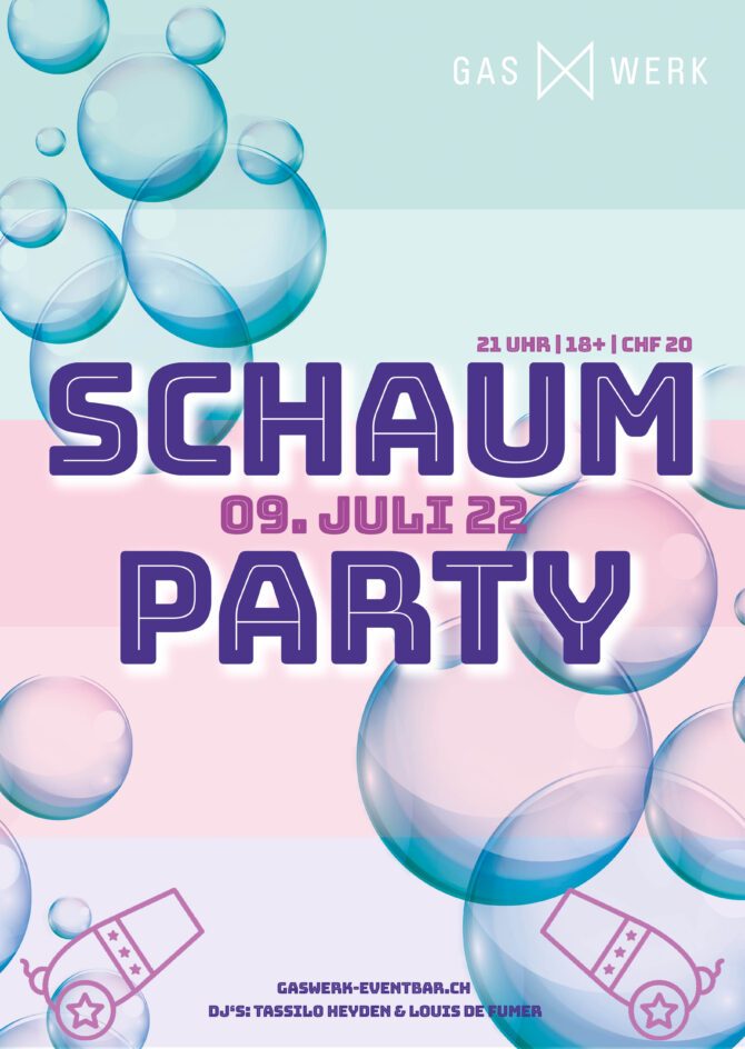Buddy Bar Schaum Party