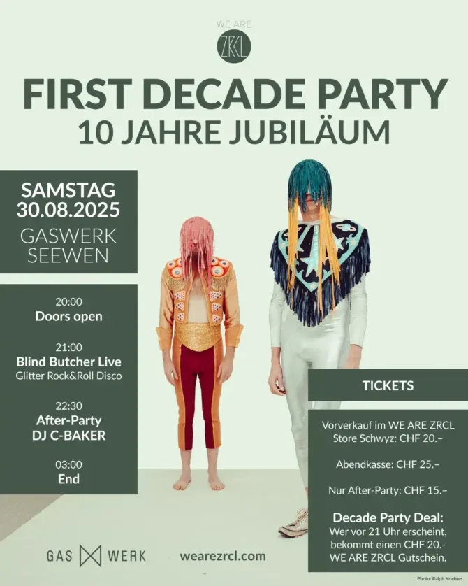 We Are ZRCL Jubiläum*