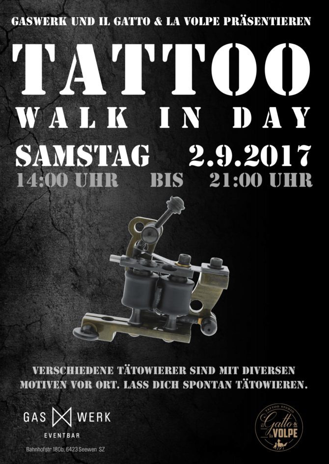 Tattoo Walk In Day