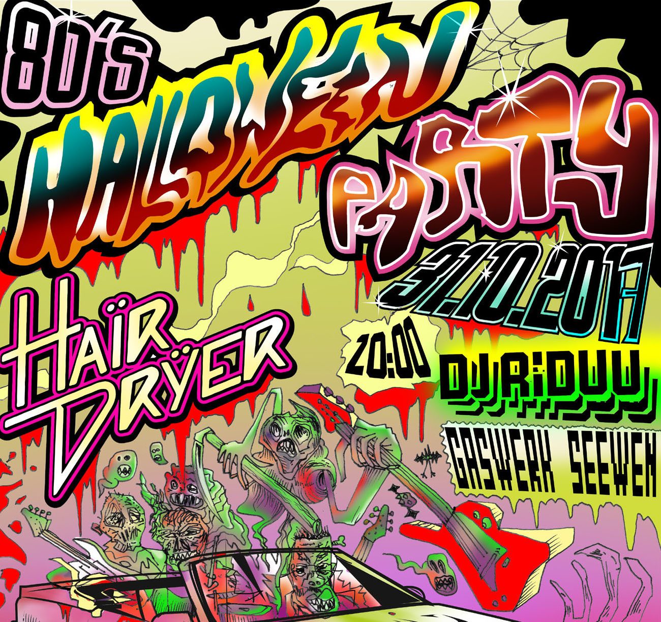80's Halloween Party mit Haÿrdrÿer