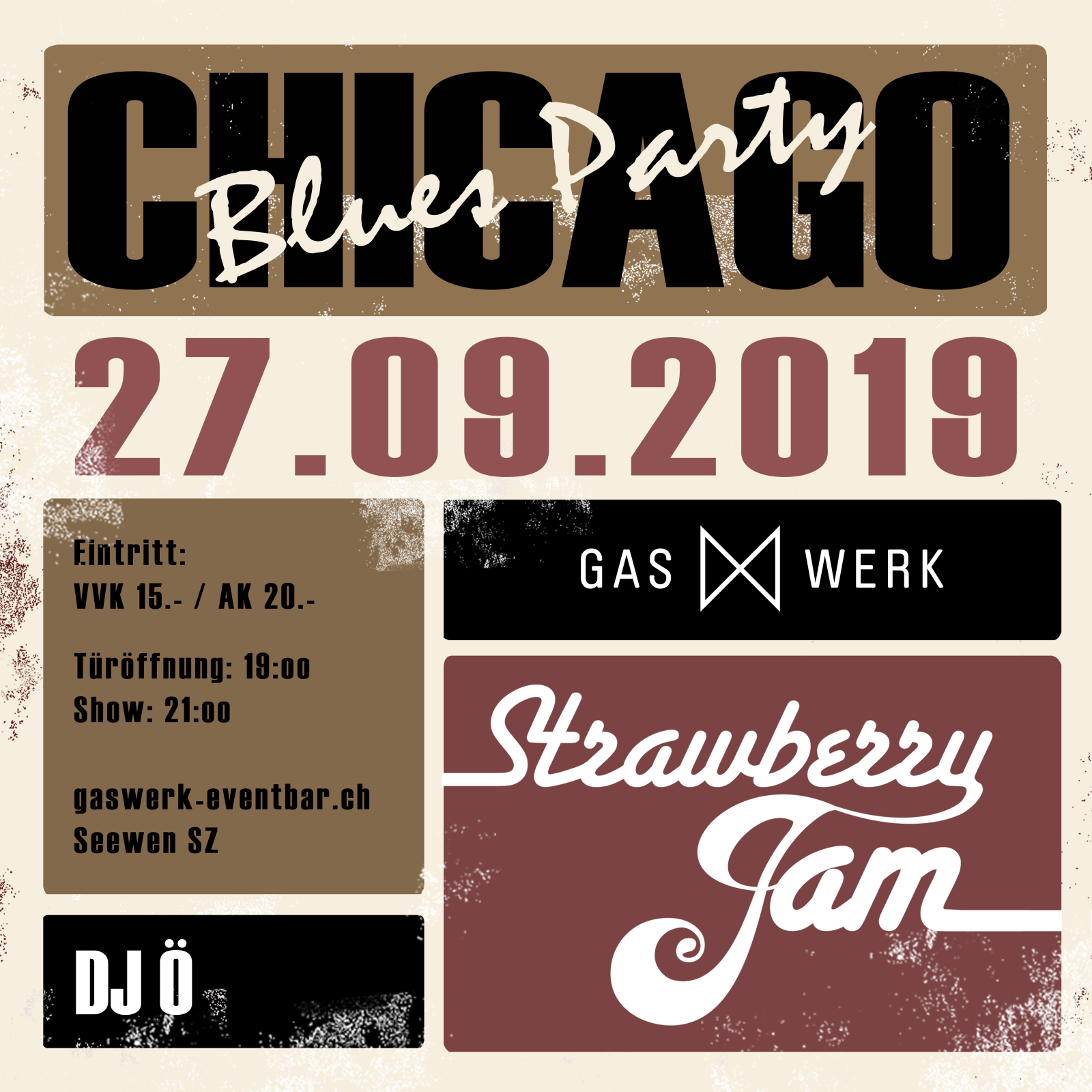 Chicago Blues Night mit Strawberry Jam