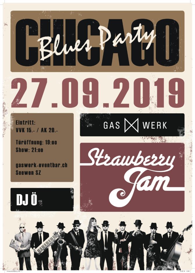 Chicago Blues Night mit Strawberry Jam