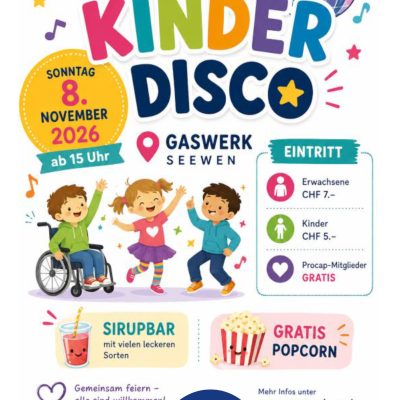 Kinderdisco Procap