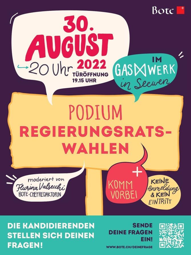 Bote Event Podium RR-Wahl