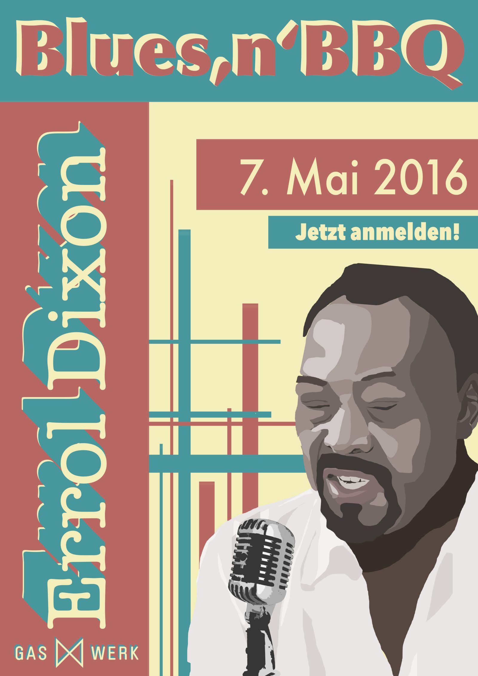 Errol Dixon am Blues’n’BBQ