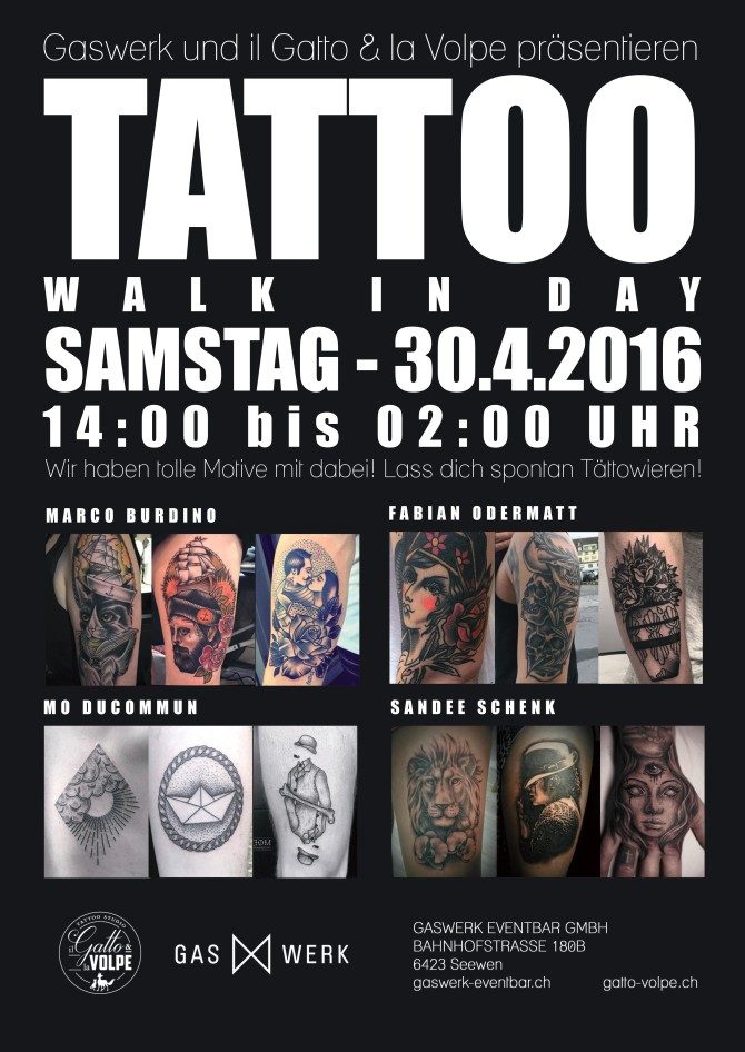 Tattoo Walk In Day