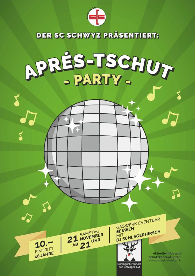 -ABGESAGT- Aprés Tschut Party (SC Schwyz)
