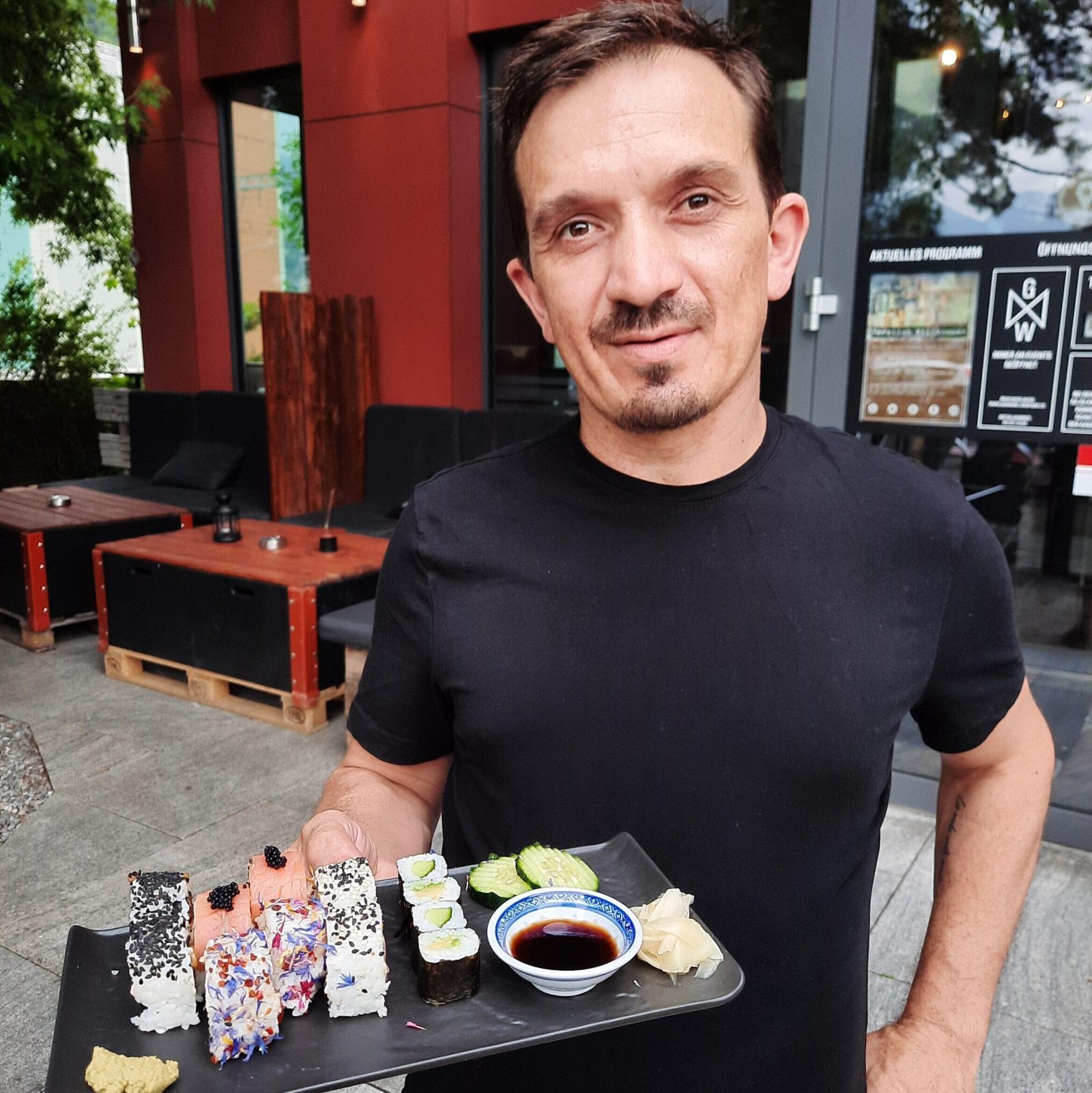 PE: Geburtstagsfest Michael Gantner\, Erwin Betschart\, Benno Kälin