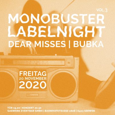 -VERSCHOBEN- Dear Misses & Bubka