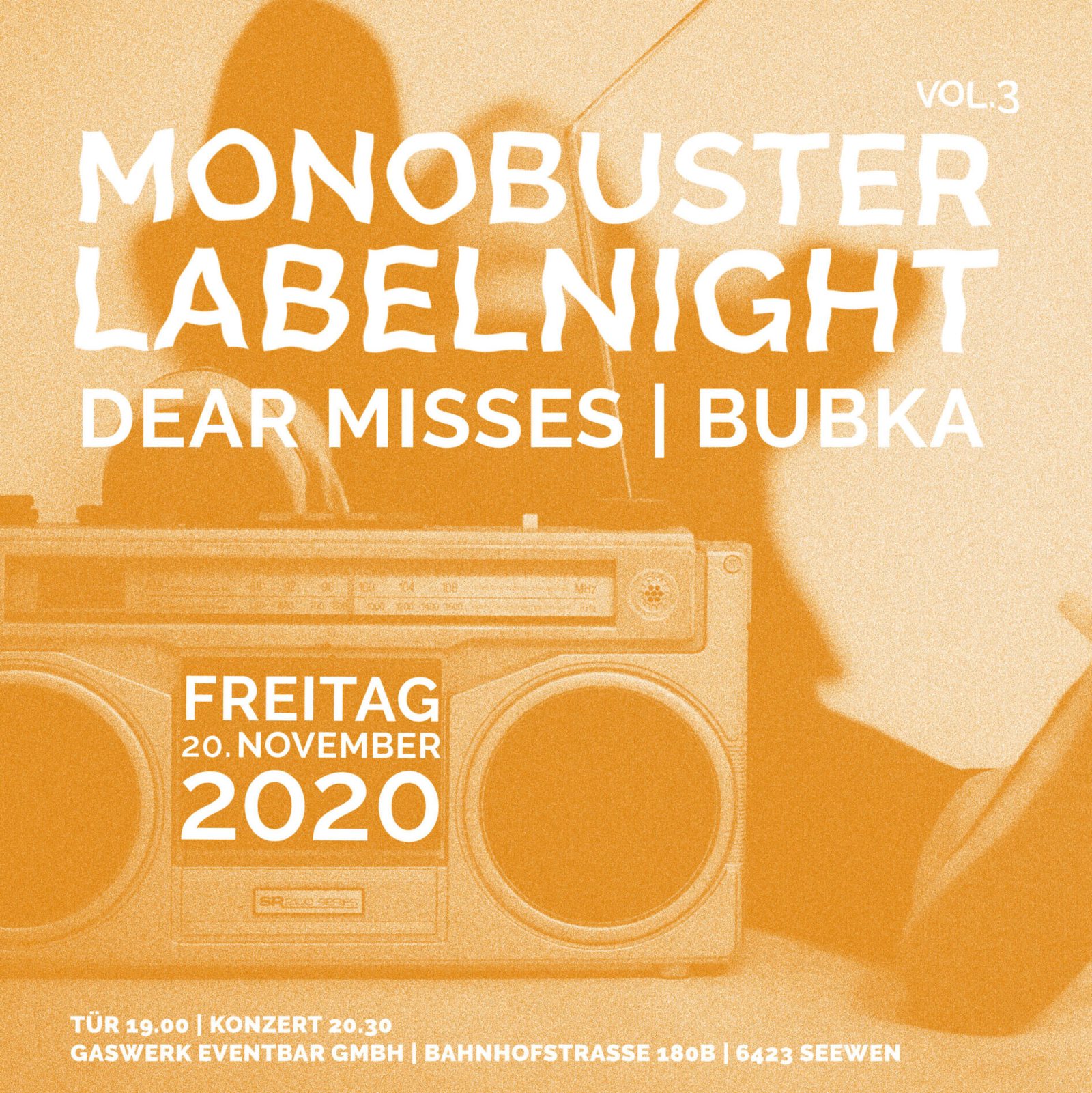 -VERSCHOBEN- Dear Misses & Bubka
