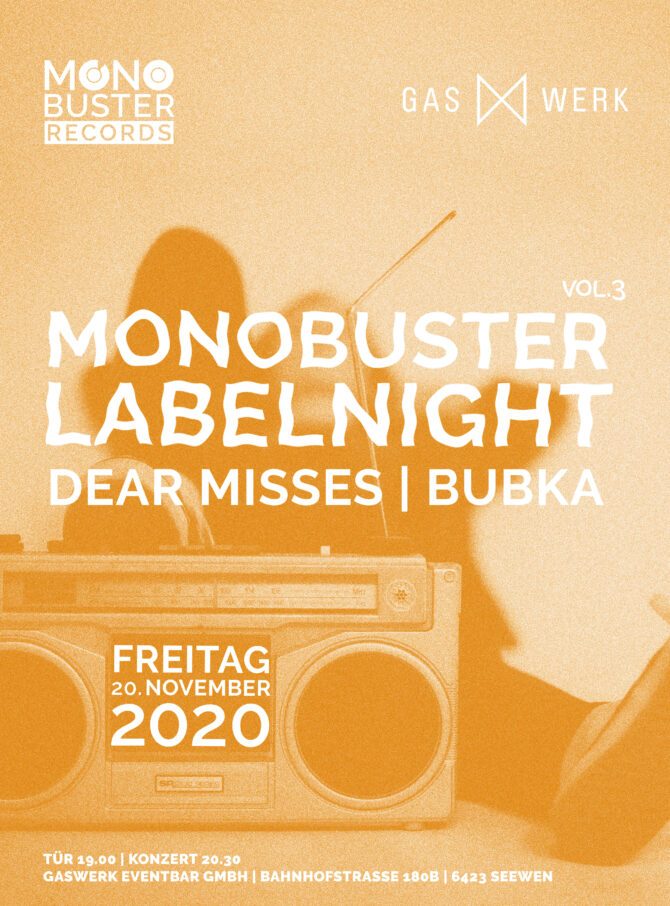 -VERSCHOBEN- Dear Misses & Bubka