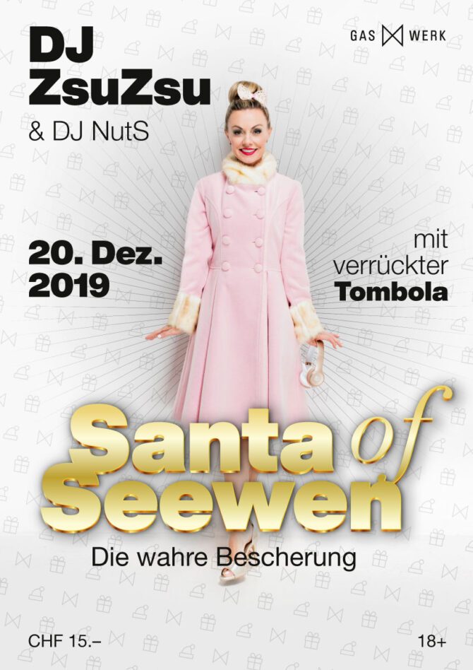 Santa Of Seewen mit DJ ZsuZsu